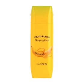 Ночная маска The Saem Fruits Punch Banana Sleeping Pack