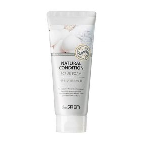 Очищающая пенка The Saem Natural Condition Scrub Foam Deep Pore Cleansing