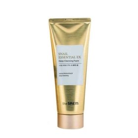 Пенка для умывания The Saem Snail Essential EX Wrinkle Solution Deep Cleansing Foam