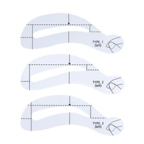 Трафареты для бровей The Saem Eyebrow Guide
