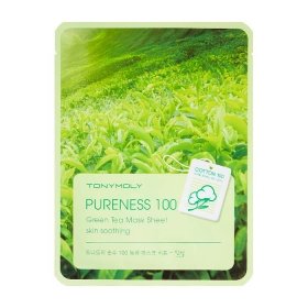 Тканевая маска Tony Moly Pureness 100 Green Tea Mask Sheet