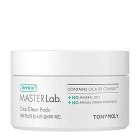 Очищающие диски Tony Moly Derma Master Lab. Cica Clear Pads