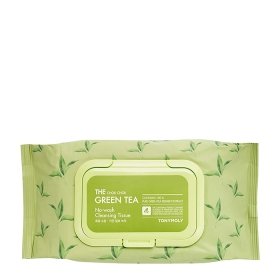 Очищающие салфетки Tony Moly The Chok Chok Green Tea No-wash Cleansing Tissue