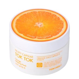 Ночная маска Tony Moly Fruity Capsule Tok Tok Orange Sleeping Pack