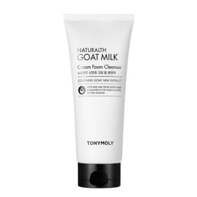 Очищающая пенка Tony Moly Naturalth Goat Milk Cream Foam Cleanser