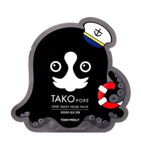 Патч от чёрных точек Tony Moly Tako Pore One Shot Nose Pack