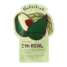 Тканевая маска Tony Moly I’m Real Avocado Mask Sheet Nutrition