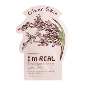 Тканевая маска Tony Moly I’m Real Rice Mask Sheet Clear Skin