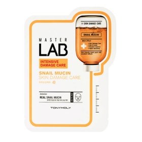 Тканевая маска Tony Moly Master Lab Snail Mucin Skin Damage Care Mask Sheet