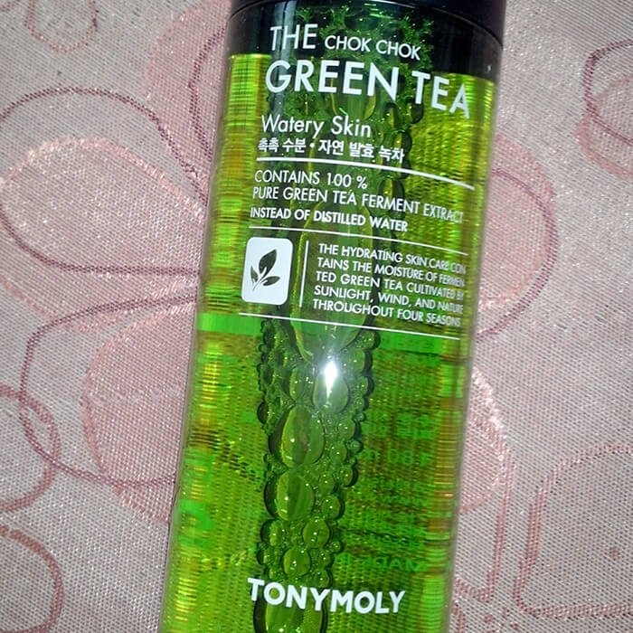 Тонер для лица Tony Moly The Chok Chok Green Tea Watery Skin