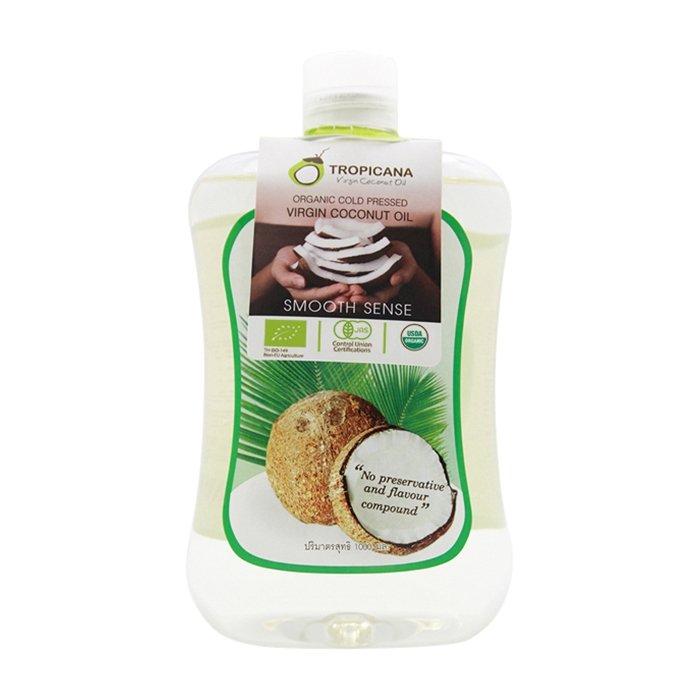 Кокосовое масло Tropicana Organic Cold Pressed Virgin Coconut Oil 100% (1 литр)