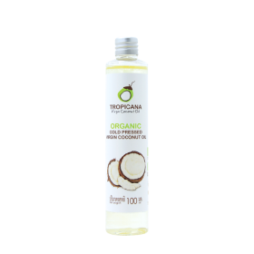 Кокосовое масло Tropicana Organic Cold Pressed Virgin Coconut Oil 100% (100 мл)