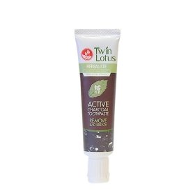 Зубная паста Twin Lotus Active Charcoal (25 г)