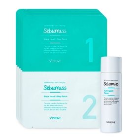Набор от чёрных точек Vprove Sebumiss Black Head 2 Step Patch Set