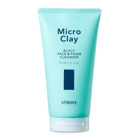Пенка для умывания Vprove Micro Clay Black Pack & Foam Cleanser Purifying