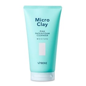 Пенка для умывания Vprove Micro Clay Pink Pack & Foam Cleanser Moisture
