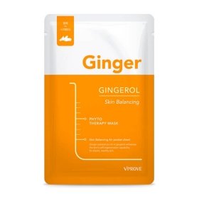 Тканевая маска Vprove Phyto Therapy Mask Sheet Gingerol Skin Balancing