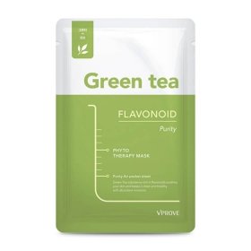 Тканевая маска Vprove Phyto Therapy Mask Sheet Green Tea Flavonoid Purity