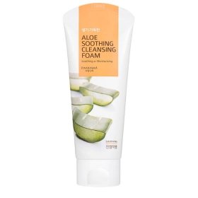 Очищающая пенка Welcos Kwailnara Aloe Soothing Cleansing Foam