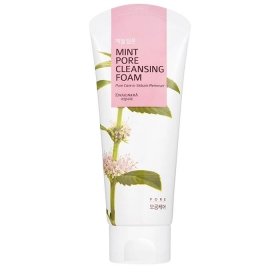 Очищающая пенка Welcos Kwailnara Mint Pore Cleansing Foam