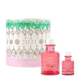 Набор тонеров для лица Whamisa Organic Flowers Toner Deep Rich X-Mas Gift Set (155 + 33,5 мл)