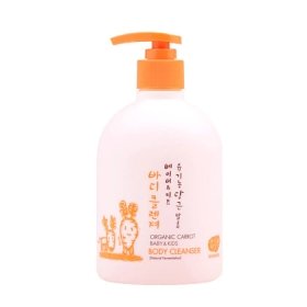 Детский гель для купания Whamisa Organic Carrot Baby & Kids Body Cleanser