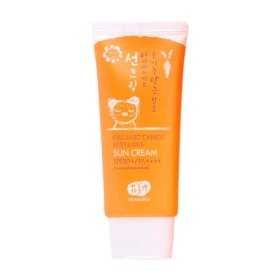 Детский солнцезащитный крем Whamisa Organic Carrot Baby & Kids Sun Cream (SPF 50+)