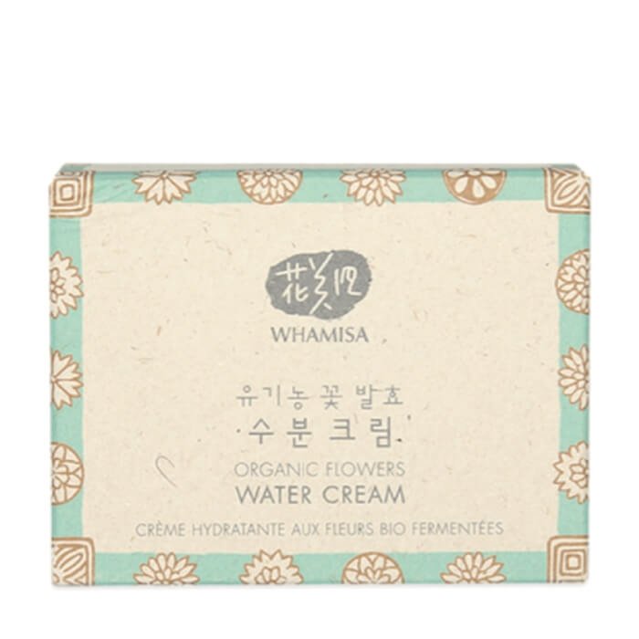 Крем для лица Whamisa Organic Flowers Water Cream Natto Gum (новый дизайн)