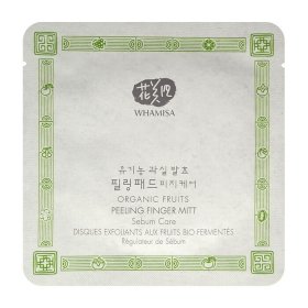 Очищающий диск Whamisa Organic Fruits Peeling Finger Mitt Sebum Care (1 шт.)