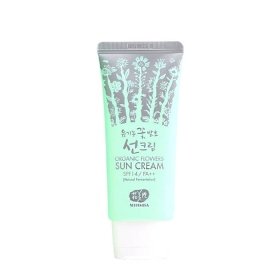 Солнцезащитный крем для лица Whamisa Organic Flowers Sun Cream (SPF 14)