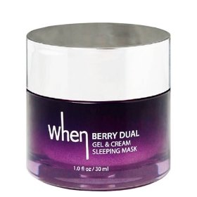 Маска для лица When Berry Dual Gel & Cream Sleeping Mask