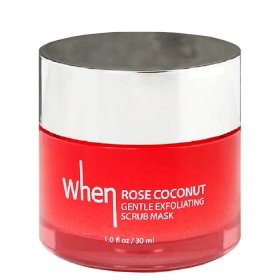 Маска для лица When Rose Coconut Gentle Exfoliating Scrub Mask