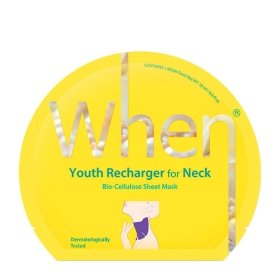 Маска для шеи When Youth Recharger For Neck Bio-Cellulose Mask