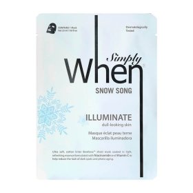 Тканевая маска для лица When Snow Song 