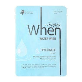 Тканевая маска для лица When Water Wish 