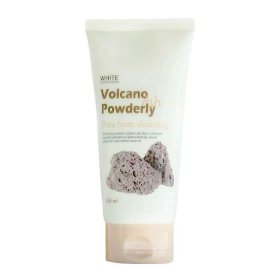 Очищающая пенка White Organia Volcano Ash Powderly Pore Foam Cleansing