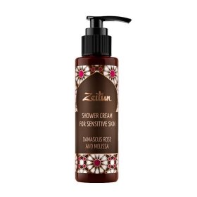 Крем для душа Zeitun Damascus Rose and Melissa Shower Cream For Sensitive Skin (100 мл)