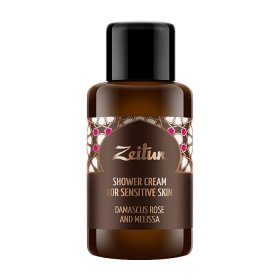Крем для душа Zeitun Damascus Rose and Melissa Shower Cream For Sensitive Skin (30 мл)