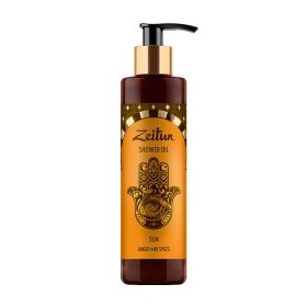 Масло для душа Zeitun Sun Ginger and Spices Shower Oil