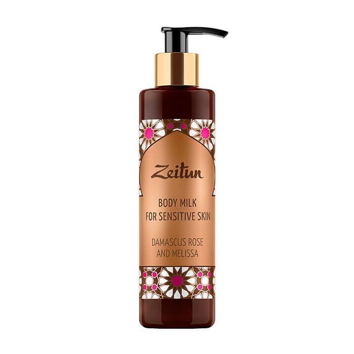 Молочко для тела Zeitun Damascus Rose and Melissa Body Milk For Sensitive Skin (250 мл)