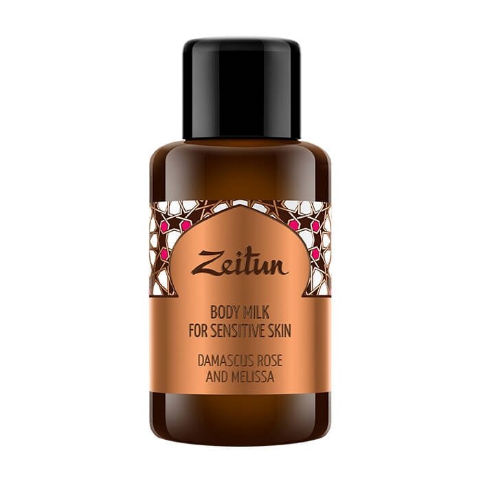 Молочко для тела Zeitun Damascus Rose and Melissa Body Milk For Sensitive Skin (30 мл)