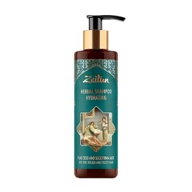 Шампунь для волос Zeitun Herbal Shampoo Hydrating Flax Seed and Socotrina Aloe