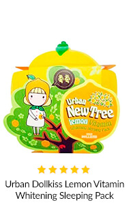 Urban Dollkiss New Tree Lemon Vitamin Whitening Sleeping Pack