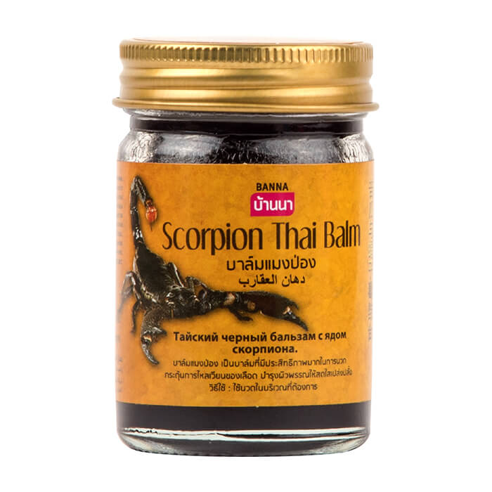 

Бальзам для тела Banna Scorpion Thai Balm, Многофункциональный бальзам для тела с ядом скорпиона