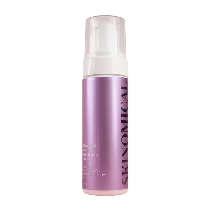 Очищающая пенка Skinomical Balance & Hydration Deep Cleanser Увлажняющая пенка для умывания с коллоидным серебром фото