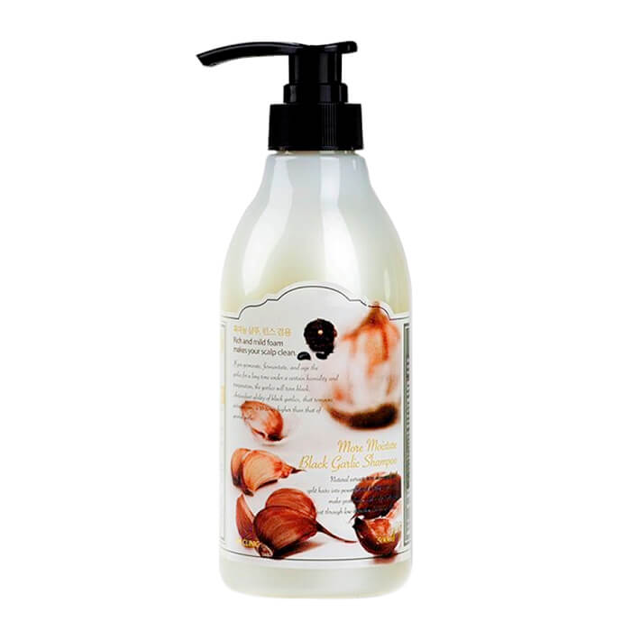 

Шампунь для волос 3W Clinic More Moisture Black Garlic Shampoo (500ml), Увлажняющий шампунь для волос с экстрактом чёрного чеснока