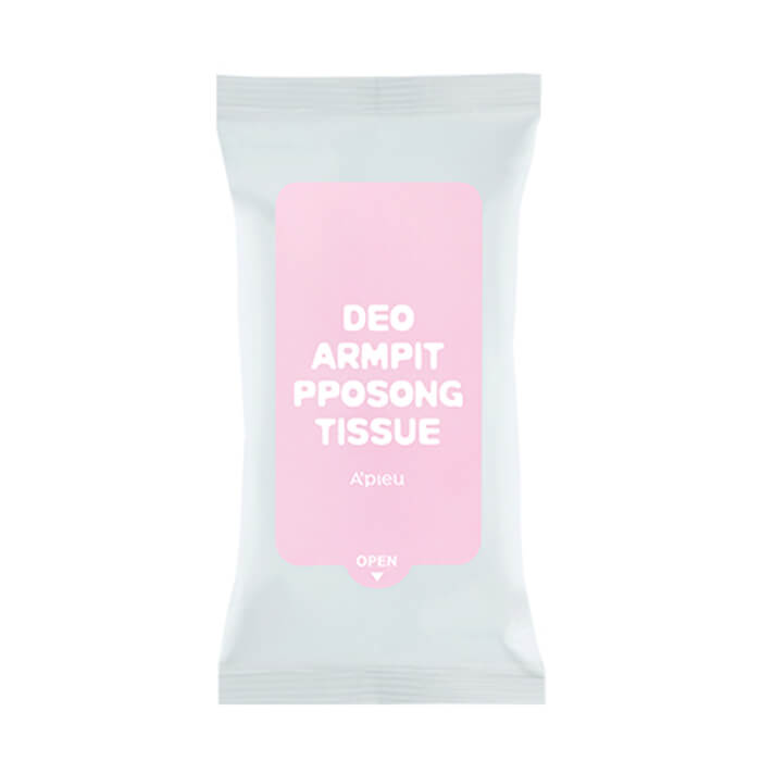 

Дезодорирующие салфетки A'pieu Deo Armpit Pposong Tissue, Дезодорирующие салфетки для защиты от пота