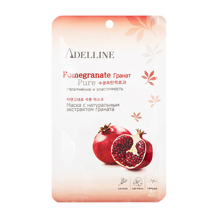 Тканевая маска Adelline Facial Mask Pomegranate