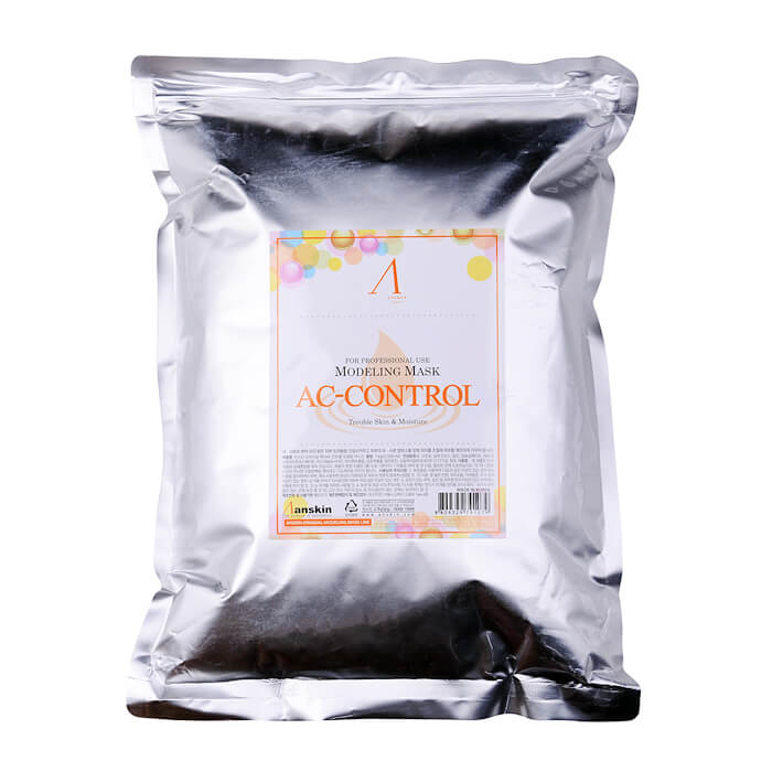 

Альгинатная маска Anskin AC Control Modeling Mask (1 кг), Альгинатная маска для проблемной кожи и склонной к появлению воспалений