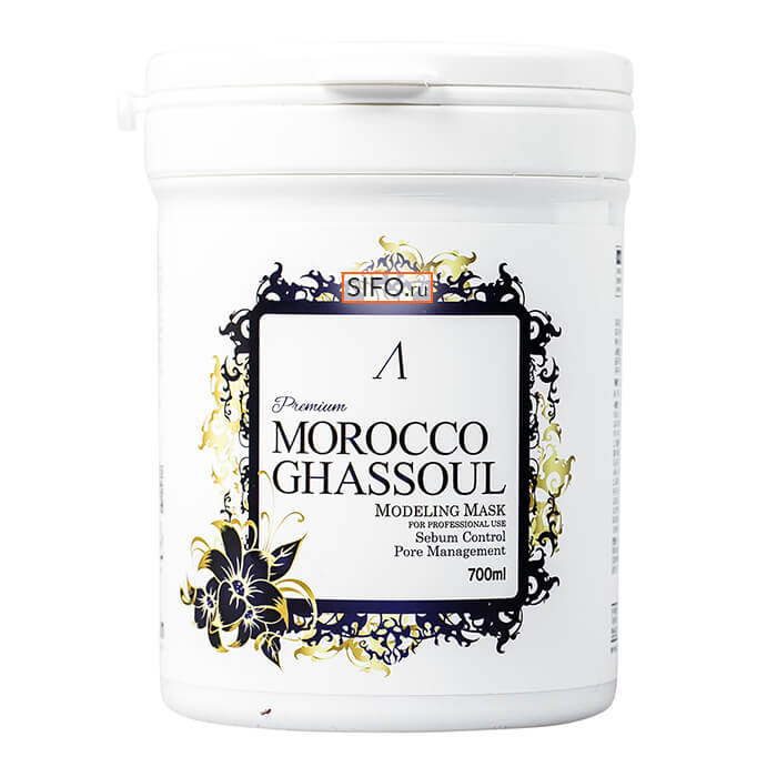 

Альгинатная маска Anskin Morocco Ghassoul Modeling Mask, Альгинатная маска с марокканской вулканической глиной